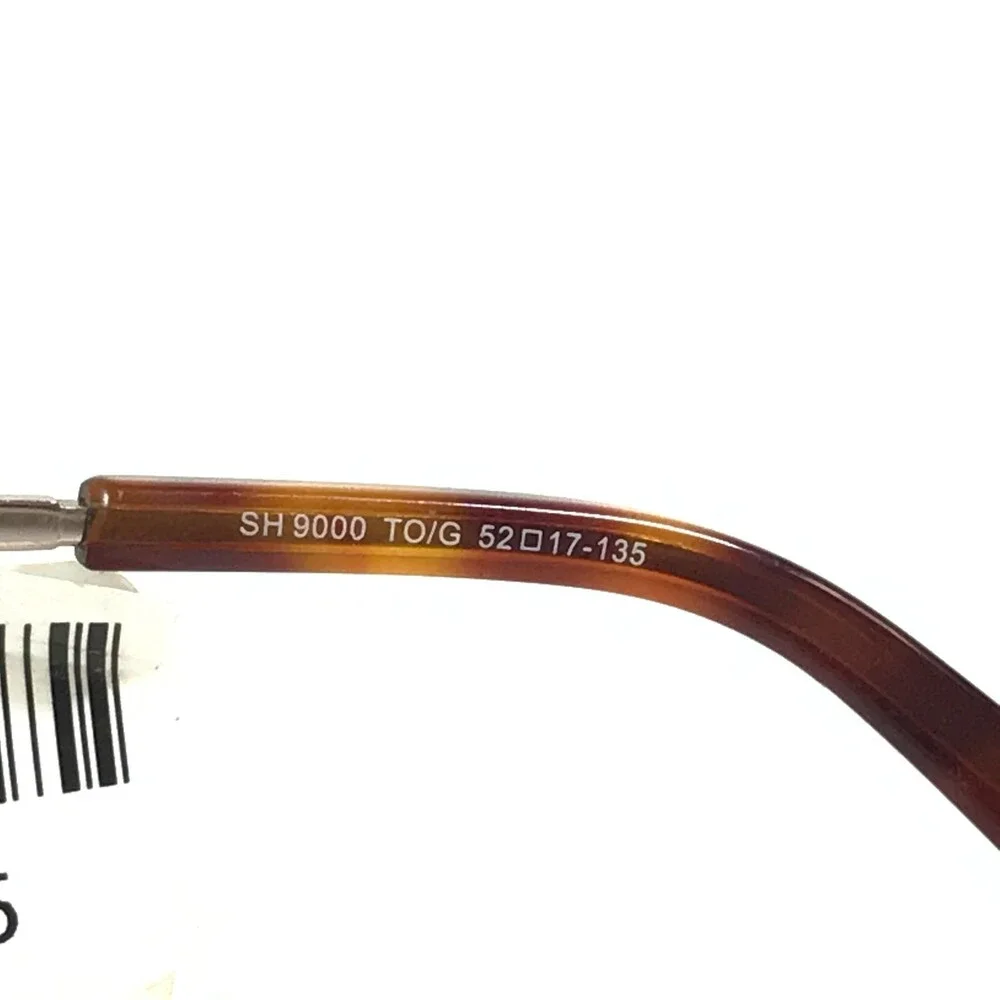 South Hampton SH 9000 TO/G Eyeglasses Frames Tortoise Gold Round 52-17-135